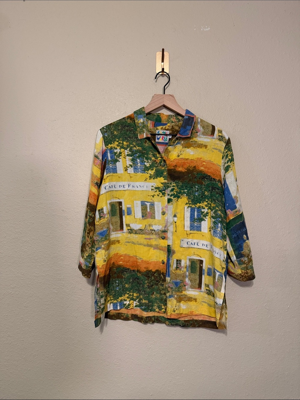 JAMS WORLD Vintage Mens Cafe De France Size Large
